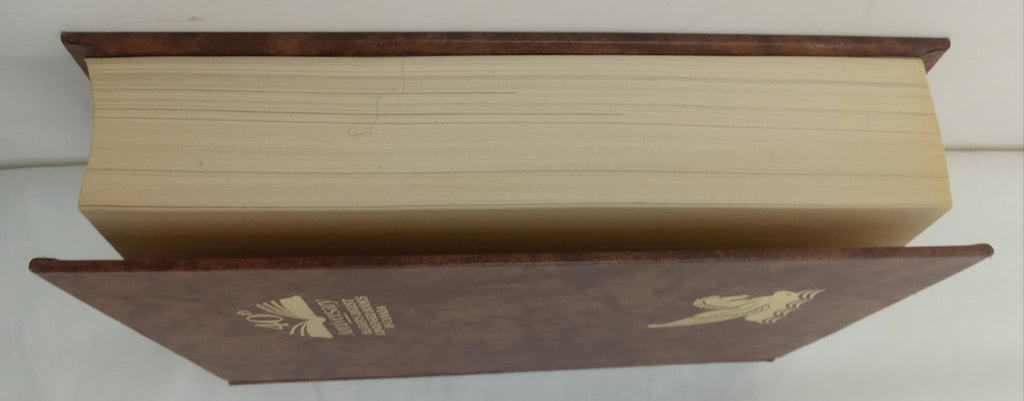 1990 Reader's Digest Condensed 1st Ed HC Leather Gilt Vtg NM Anthology