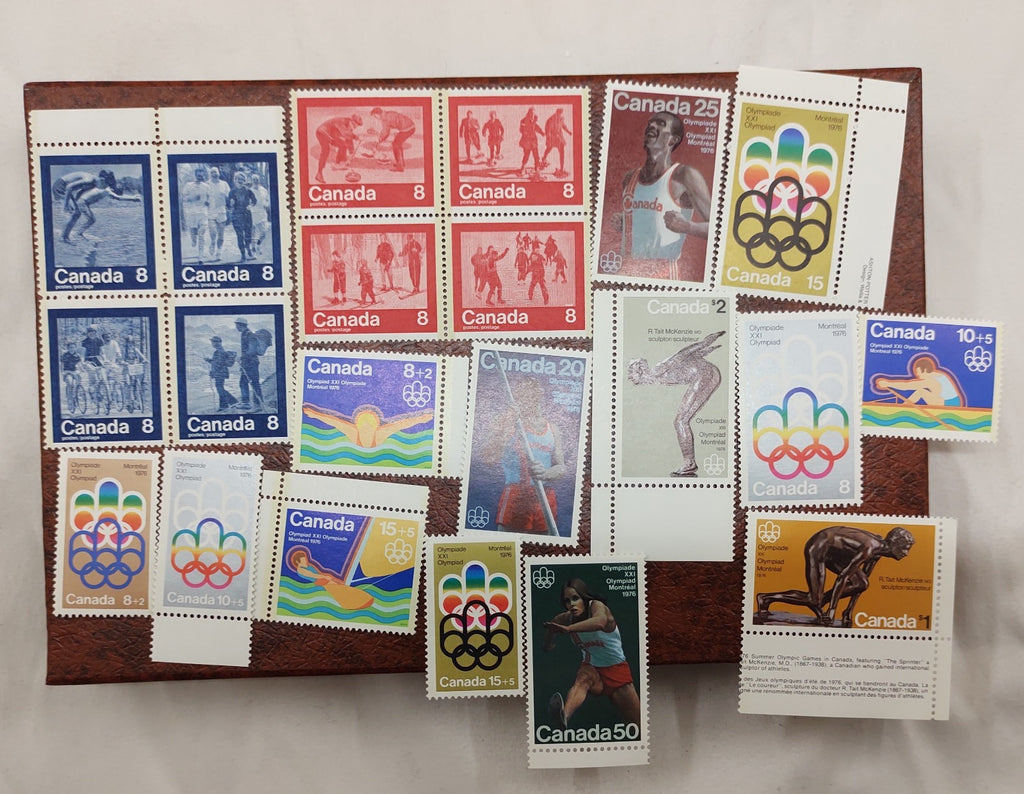 Canada Post 1976 Olympic Games Stamp Souvenir Collection Vol 1 S002 MNH