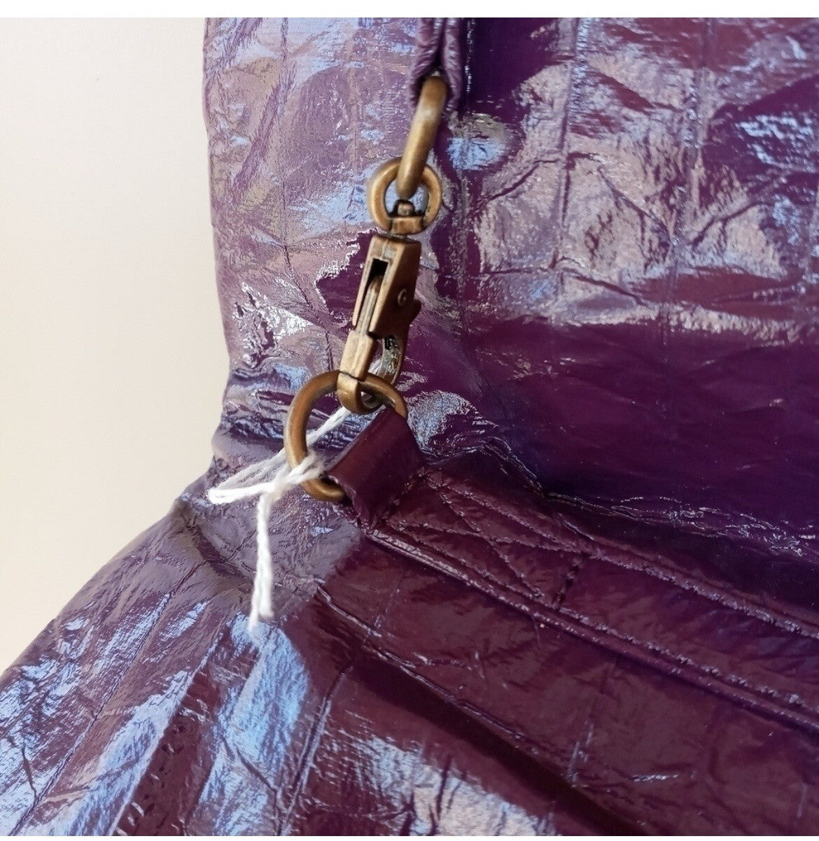 Matt & Nat Purple Fold Over Clutch Purse – Vegan Leather Handbag VG