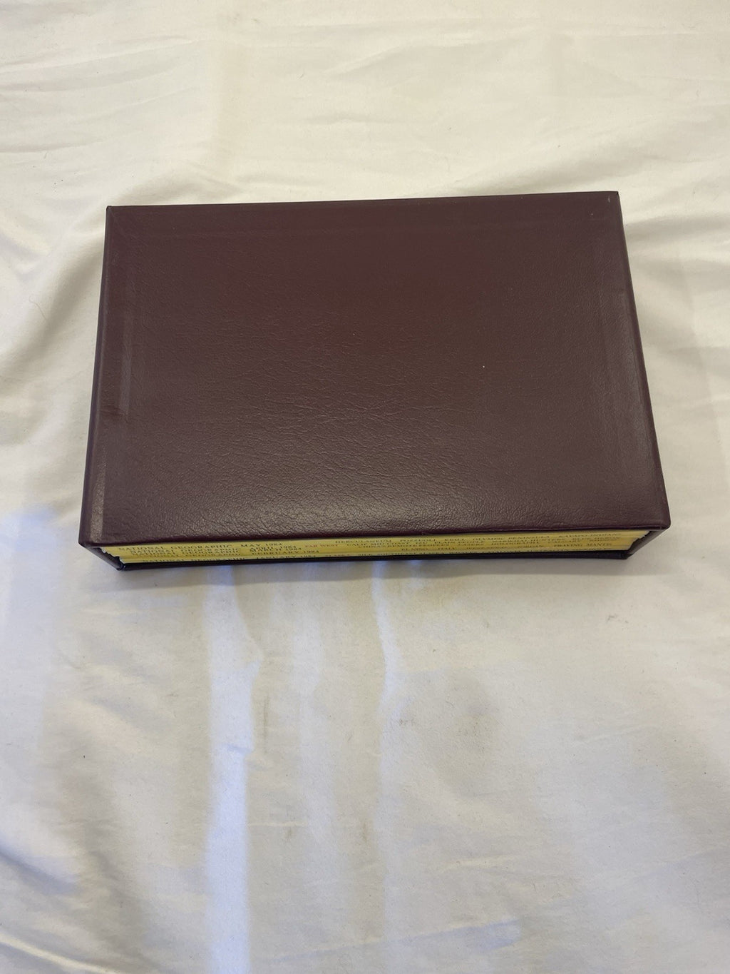 Nat Geo Mags Jan–Jun 1984 Vtg Wildlife Geo Nature Travel Decor Slipcvr