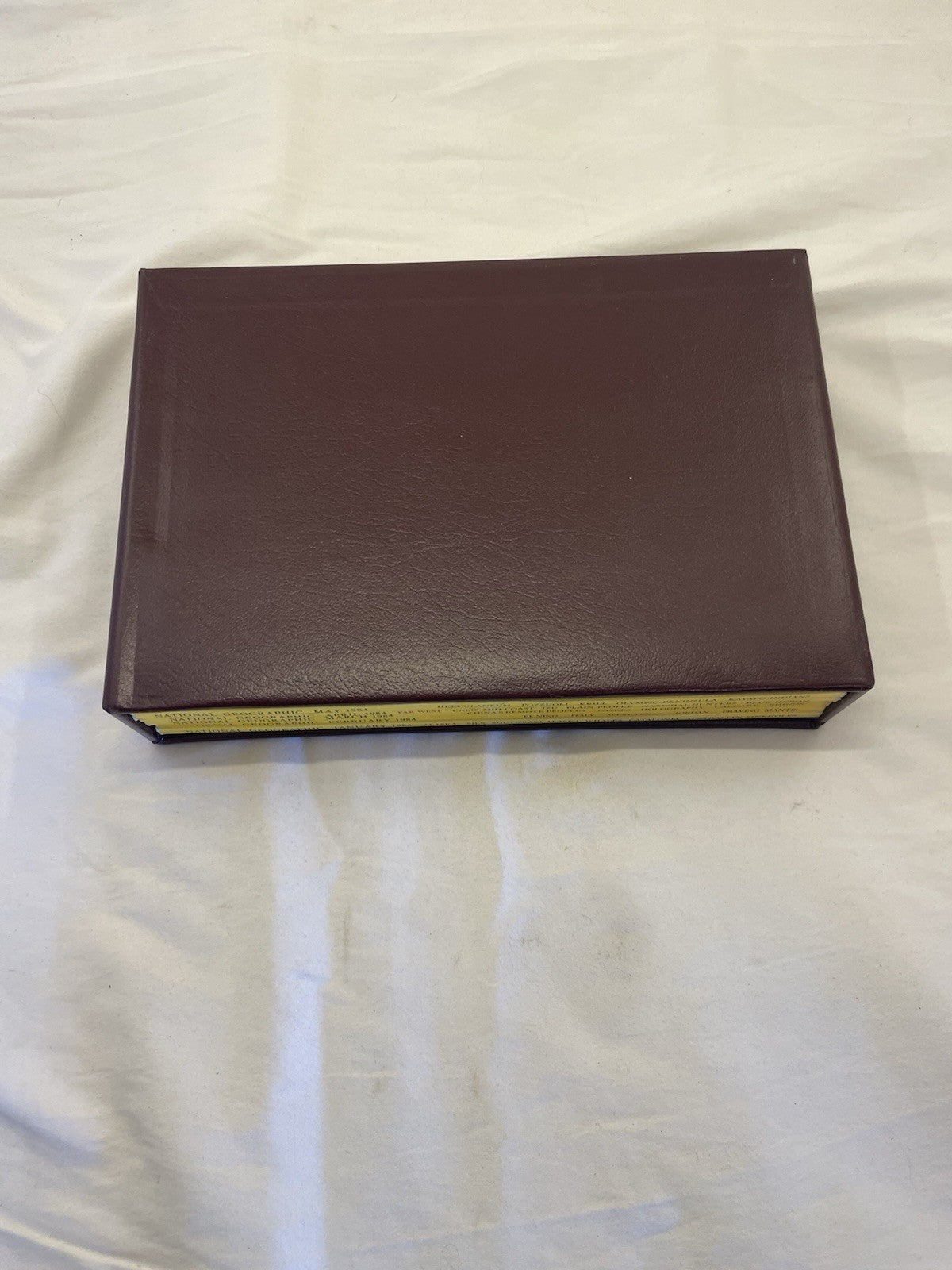 Nat Geo Mags Jan–Jun 1984 Vtg Wildlife Geo Nature Travel Decor Slipcvr