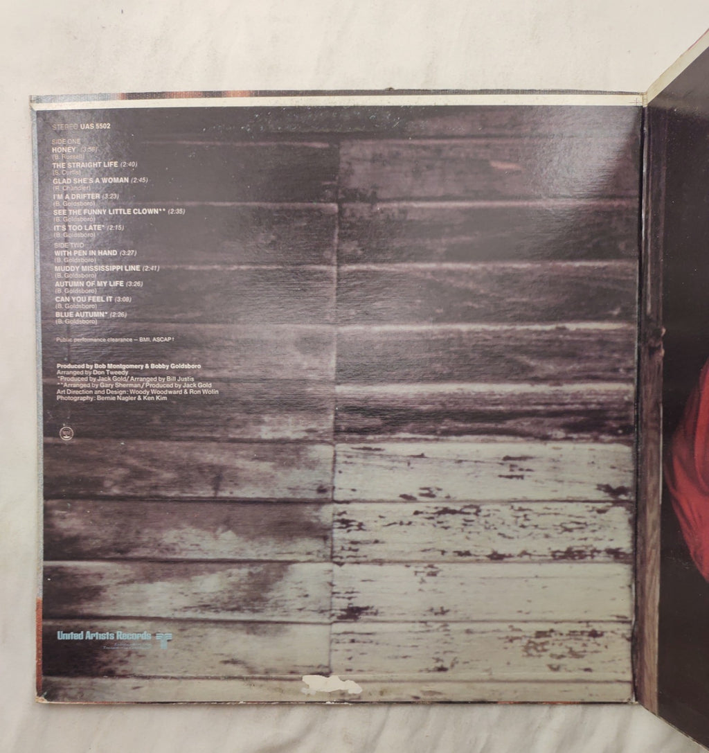 Bobby Goldsboro – Greatest Hits LP United Artists Canada