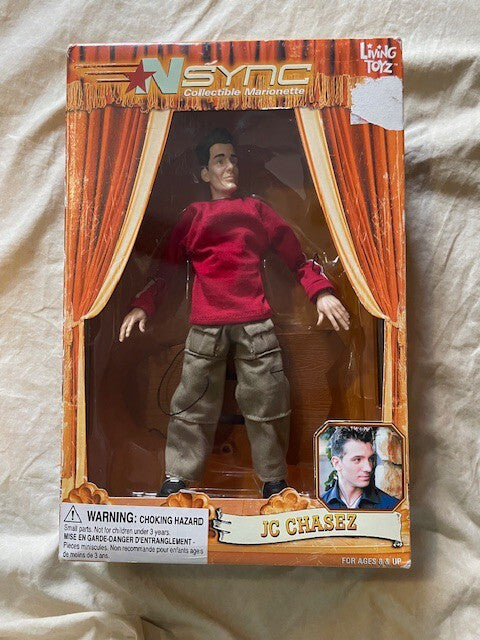 NSYNC JC Chasez Marionette Doll Vintage Boy Band Collectible Figure