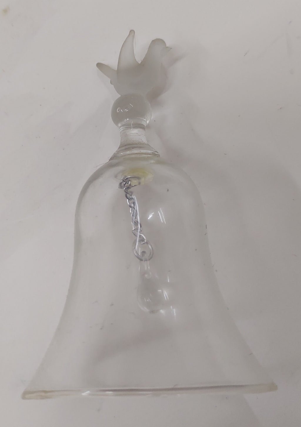 Lalique Crystal Table Bell With Pinson Sparrow Handle