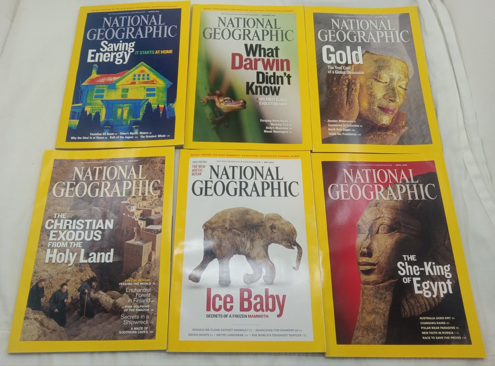 Nat Geo Magazines With Slipcover Jan To June 2009