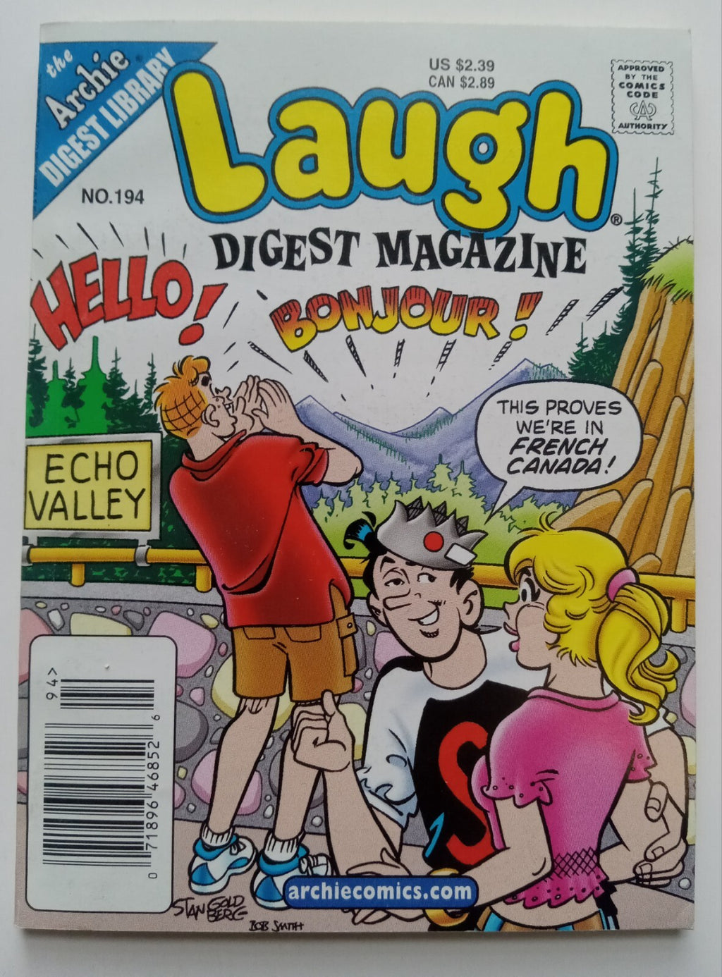Archie Digest Magazine #194 – Laugh Digest Collection Edition (2017)