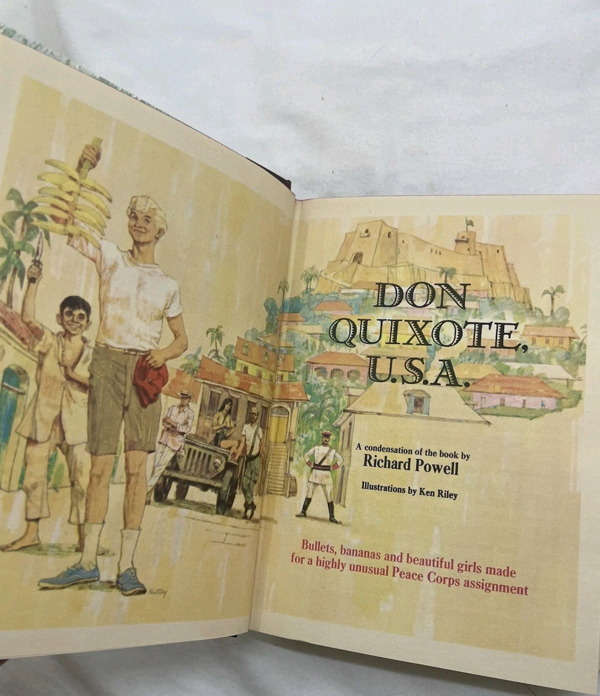 Vintage HC Readers Digest Condensed Books W Slipcover First Edition 1966