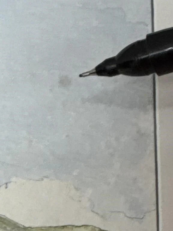 Sally B Hooff Watercolor & Ink “Mull of Kintyre” PEI Artist Signed Art