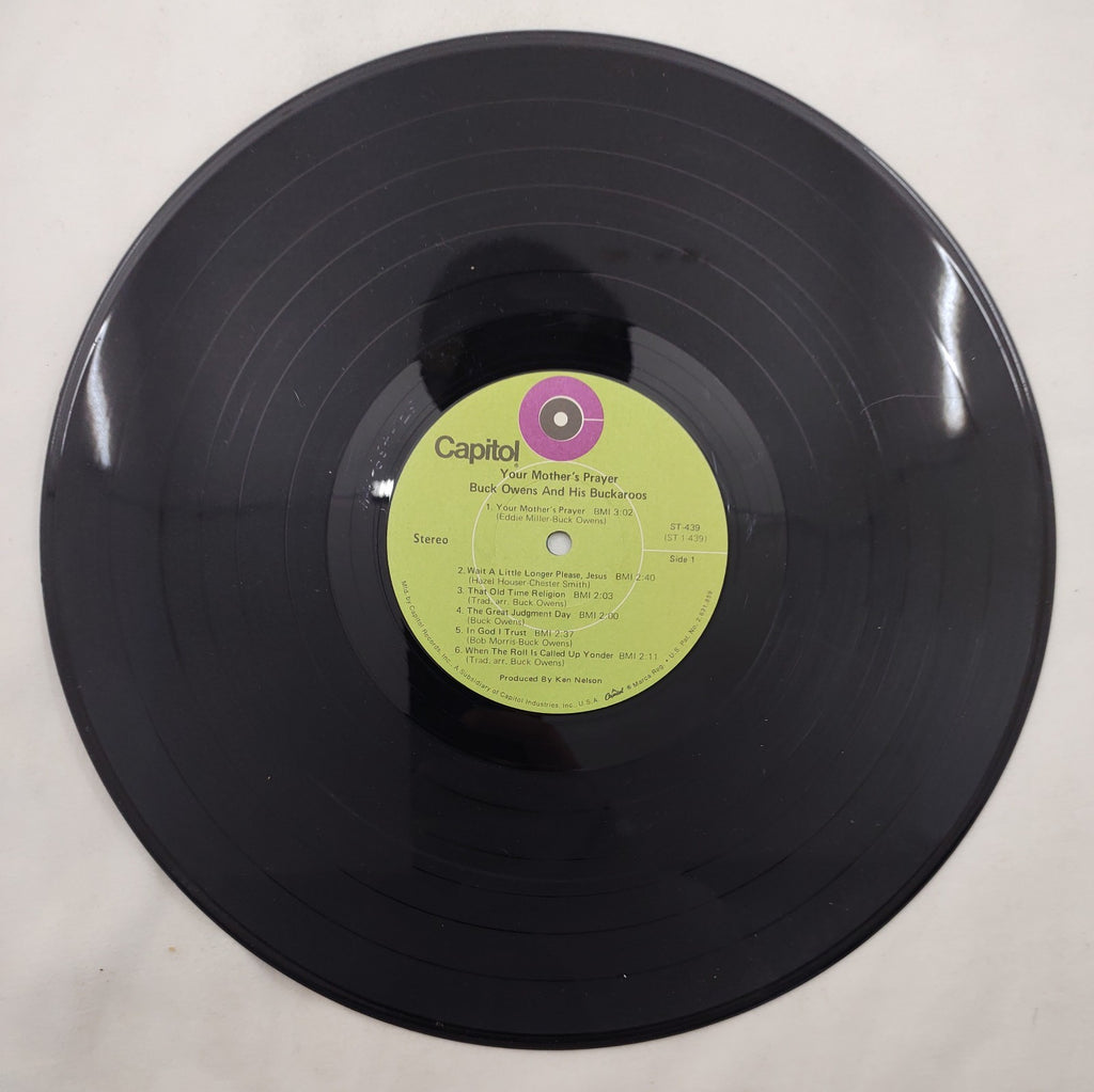 Buck Owens - Your Mother’s Prayer LP Capitol ST-439 USA Stereo Gospel/Country