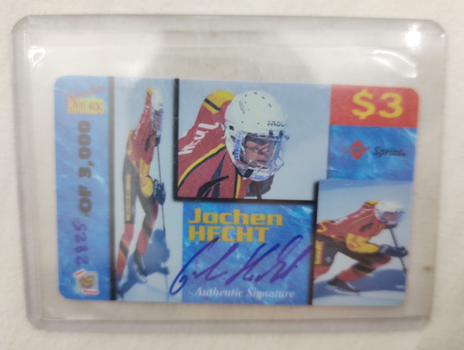 Jochen Hecht Autograph 1998-99 Be A Player Signatures NHL Sabres