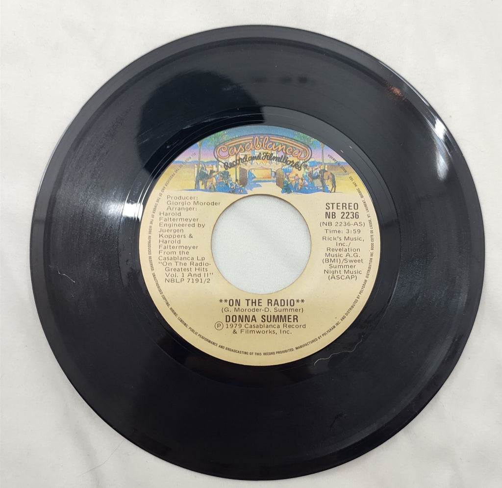 Donna Summer "On The Radio" 7" Single | Casablanca NB 2236, NBLP 7191/2