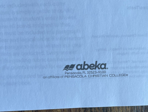 Abeka 11th Grade Chemistry Quiz & Test Key Vol 1 Revised – Teacher Edition