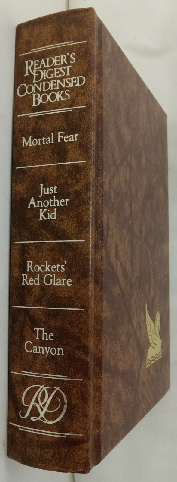 1988 Reader's Digest Condensed 1st Ed HC Leather Gilt Vtg NM Fiction