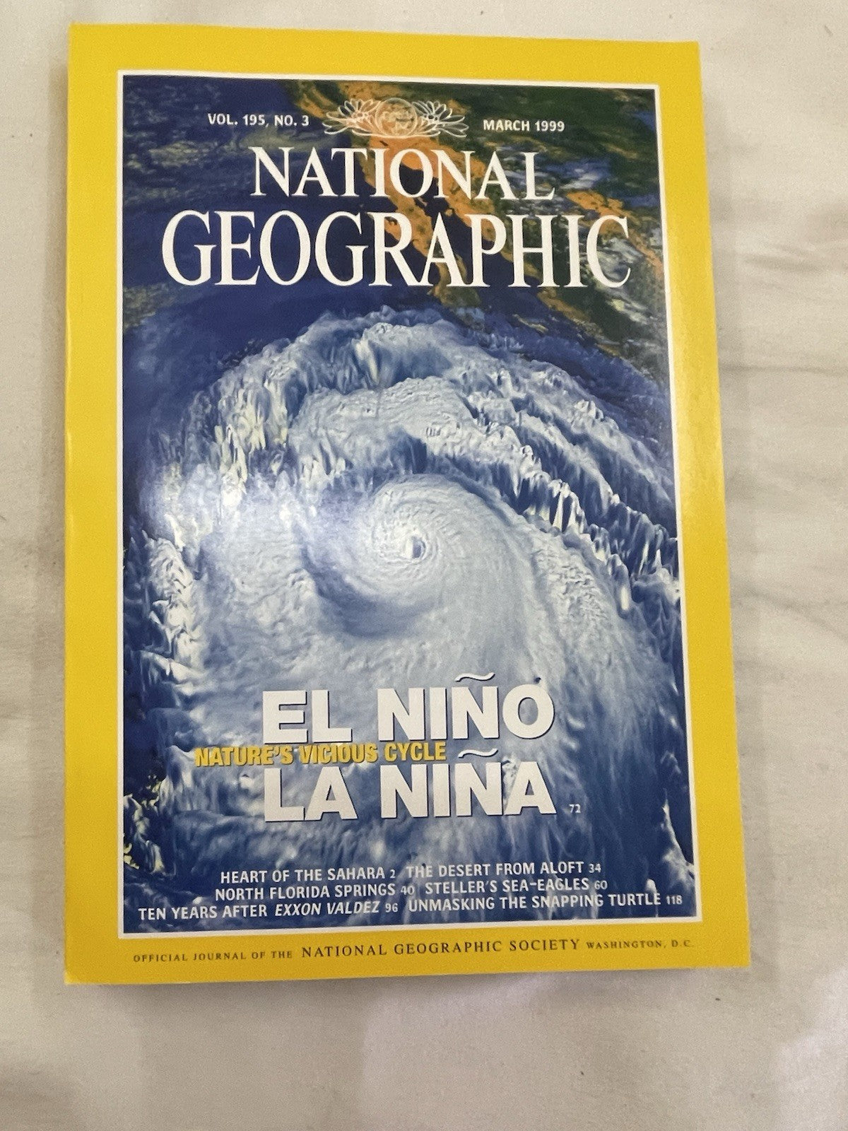 Vintage Nat Geo Jan–Jun 1999 Set w/ Slipcover | Nature, Wildlife, Earth