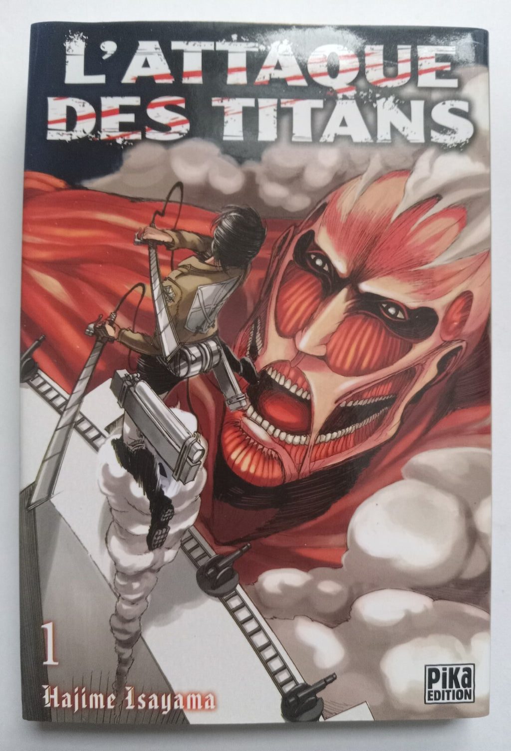 L'attaque des titans Tome 1 Hajime Isayama 2009 VG+