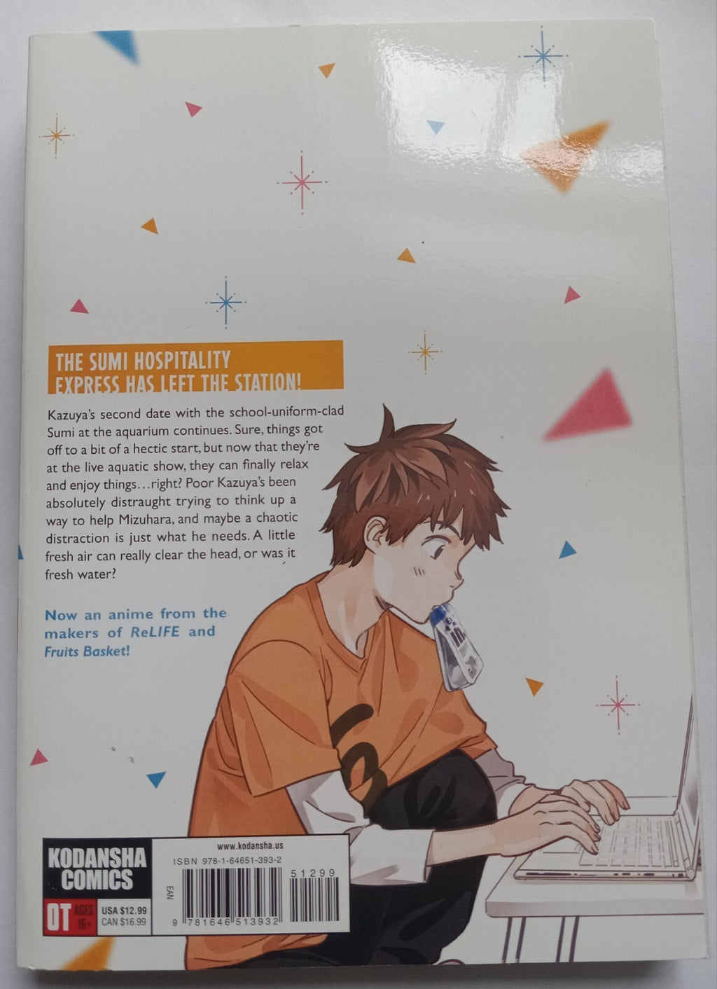 Rent-A-Girlfriend Vol. 12 Manga Comic Book by Reiji Miyajima (VG+) English