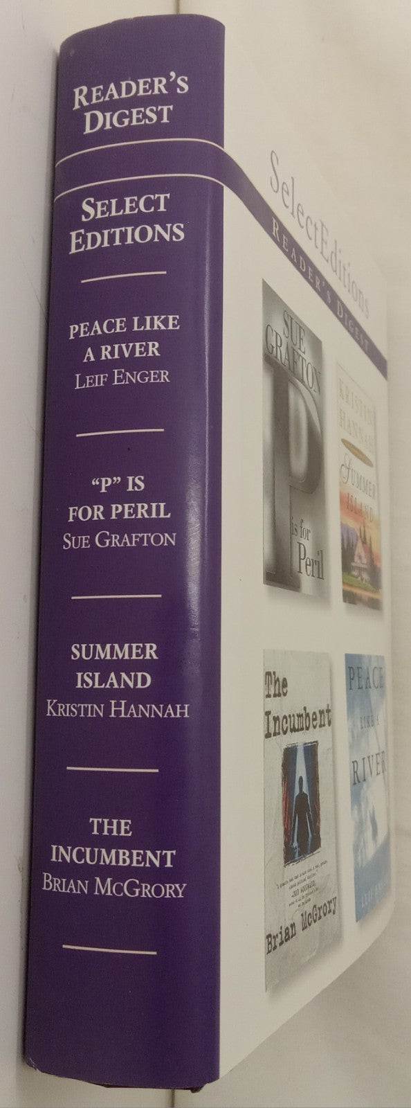 Reader's Digest Select Editions Vol 4 2001 HC 1st Ed w/ Dust Jacket