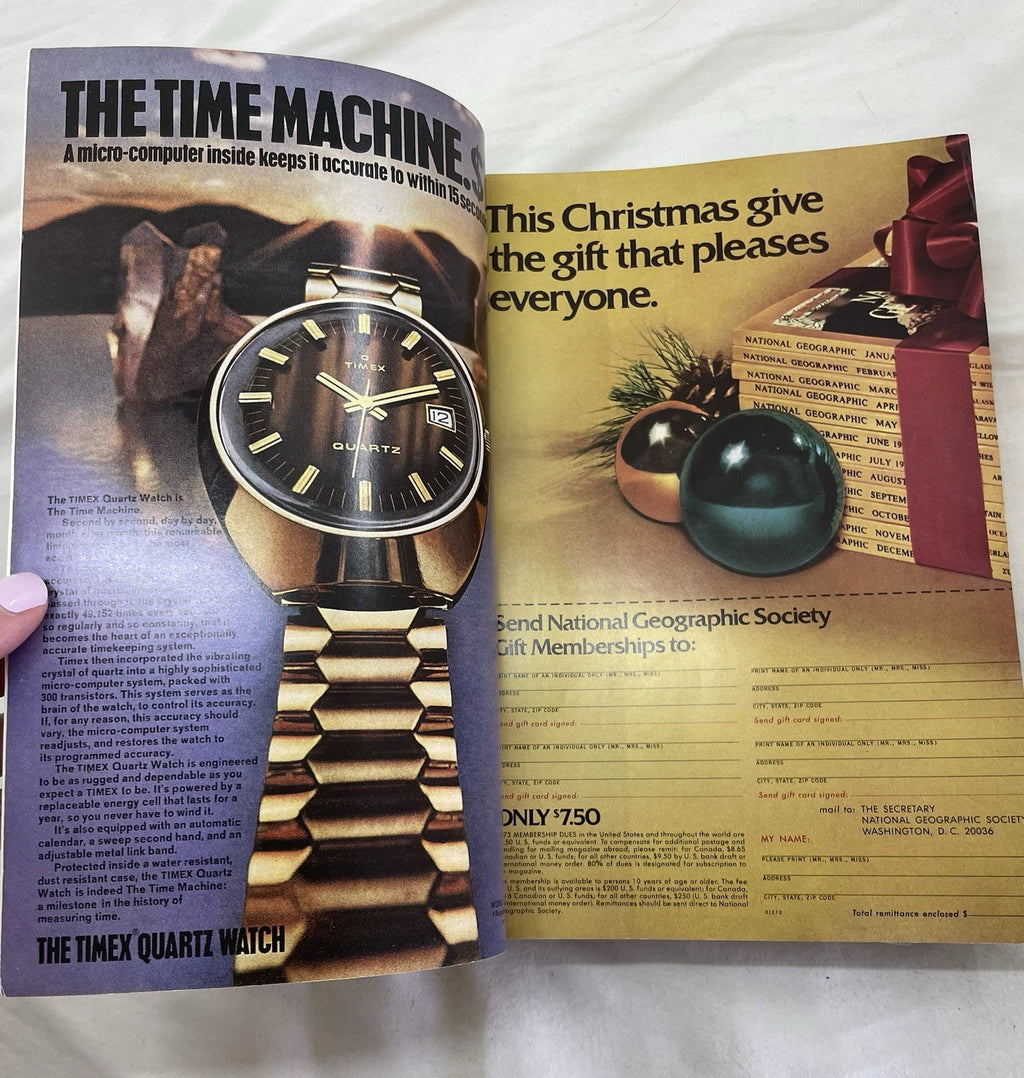 Nat Geo Jul–Dec 1972 Slipcover Lot | Classic, Illustrated, Travel Set