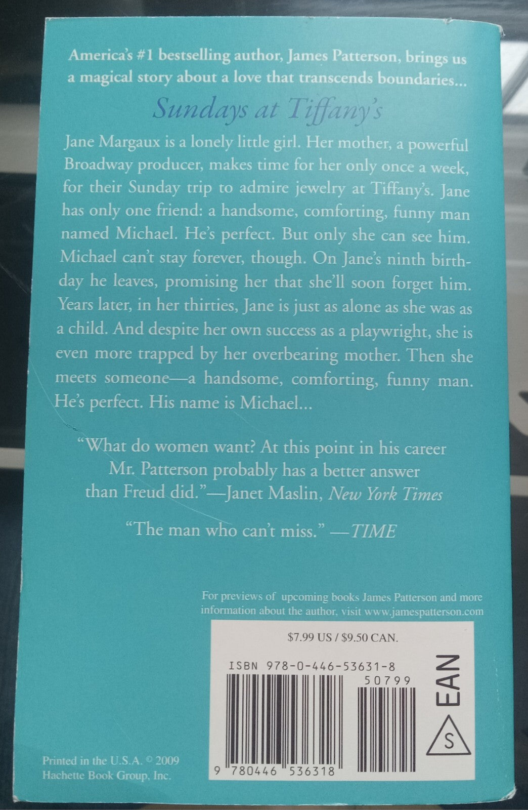 Sundays at Tiffany's by Cate Tiernan & James Patterson – Paperback VG