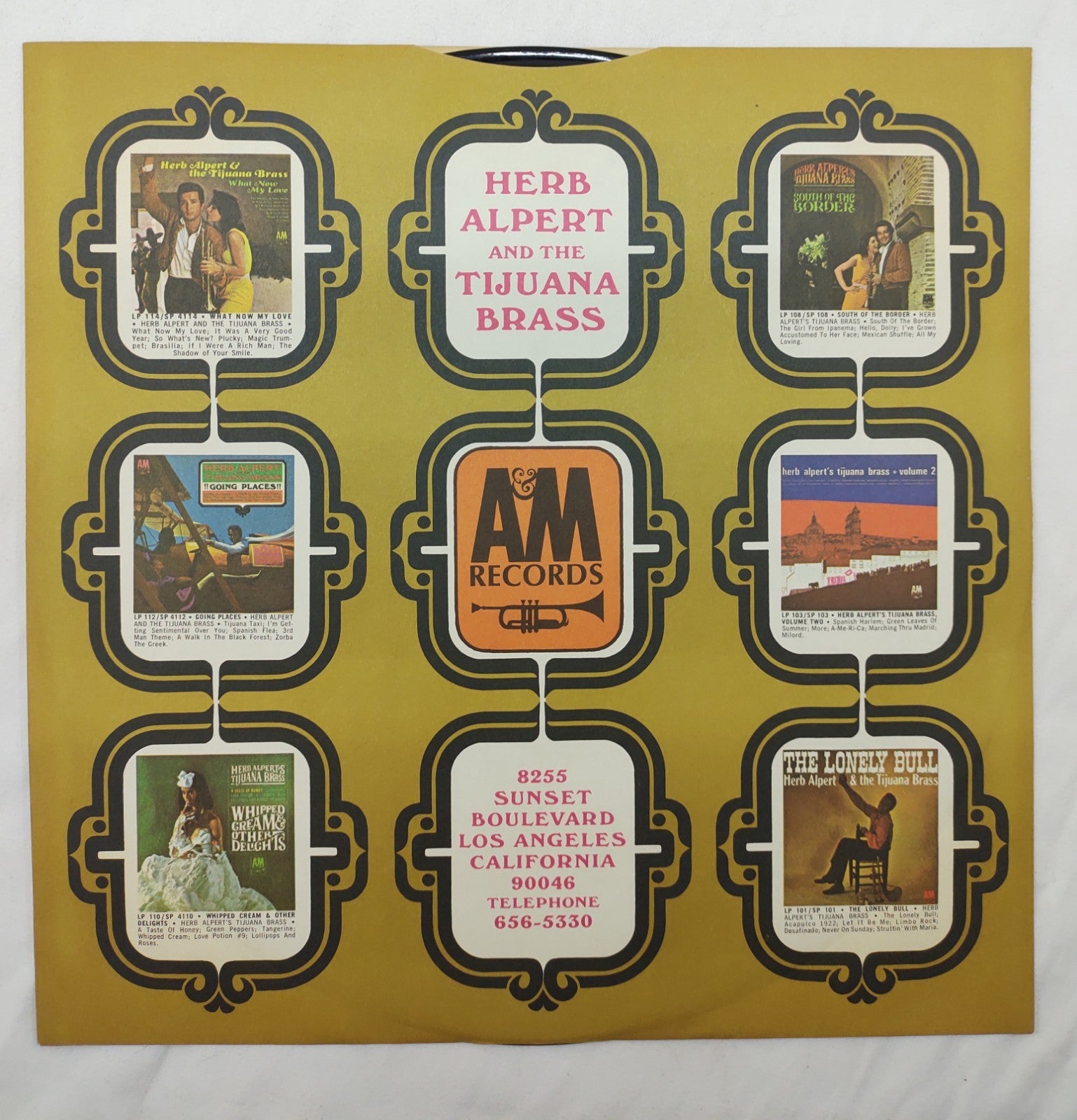 Herb Alpert & Tijuana Brass – S.R.O. LP A&M SP 4119 Canada Stereo Jazz