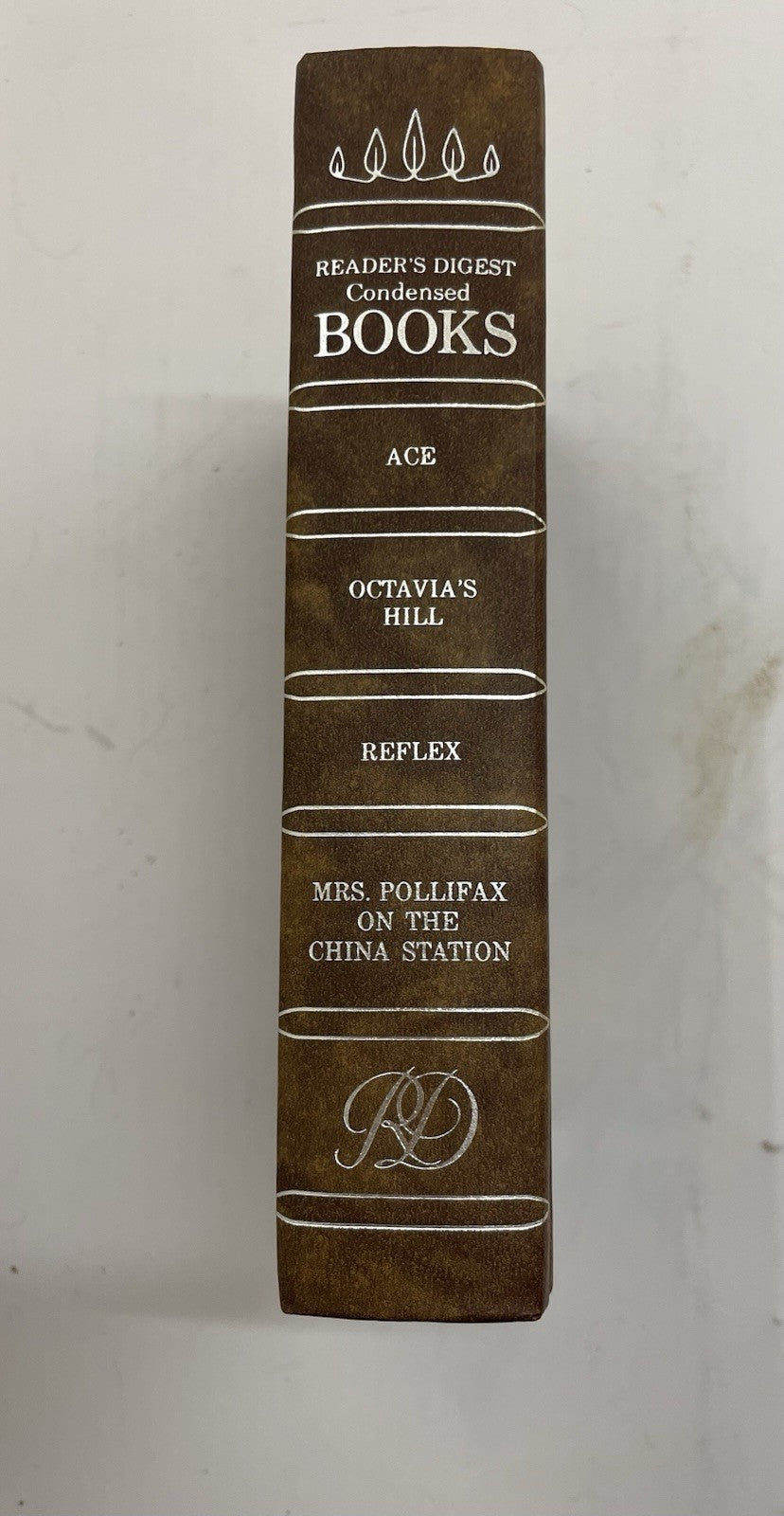 1984 Reader's Digest Condensed 1st Ed HC Leather Gilt Vtg NM Fiction