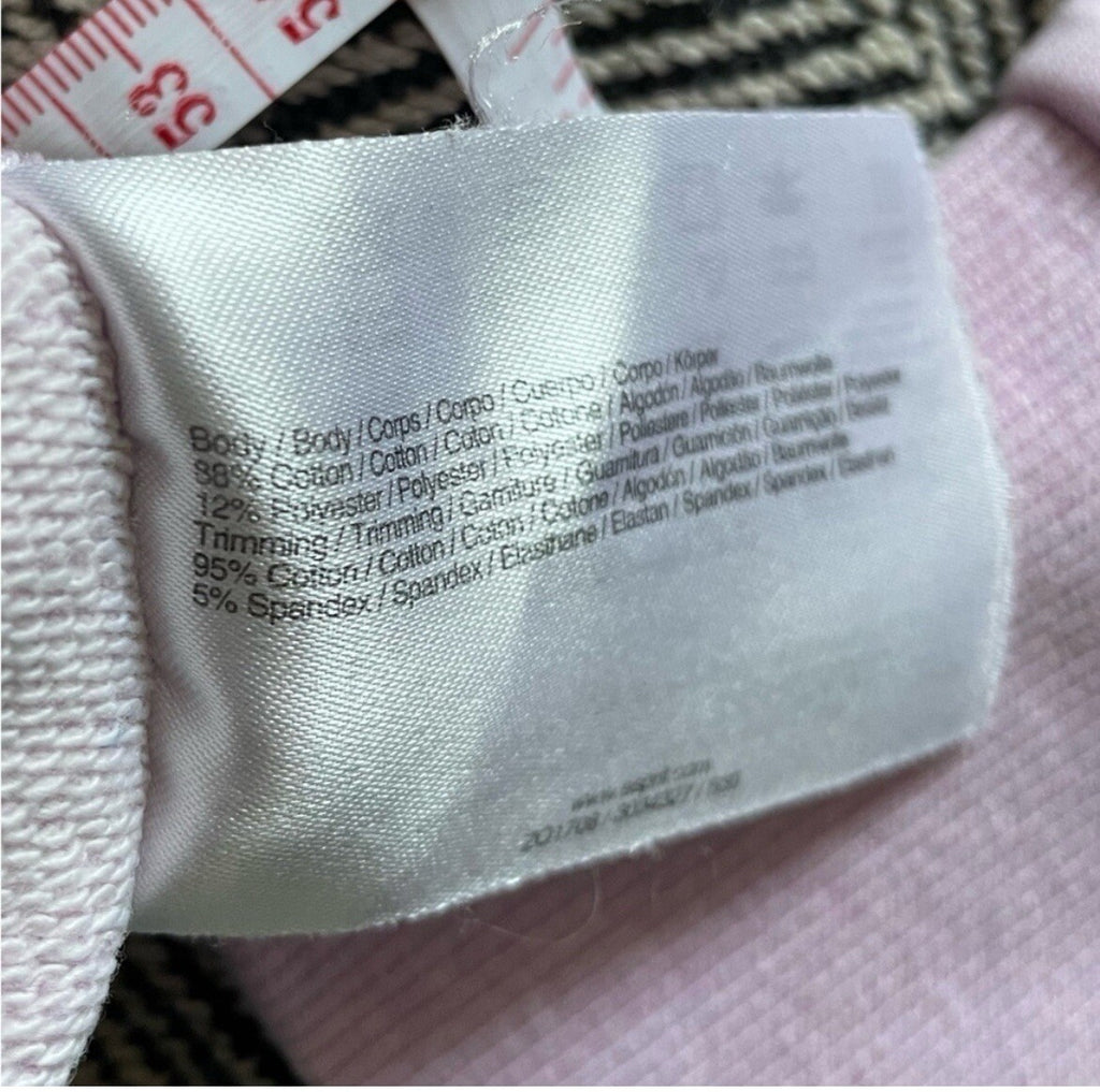 Esprit Y2K Women’s Pink Zip Up Sweater Retro Style Soft Knit Full Zip Size M/L