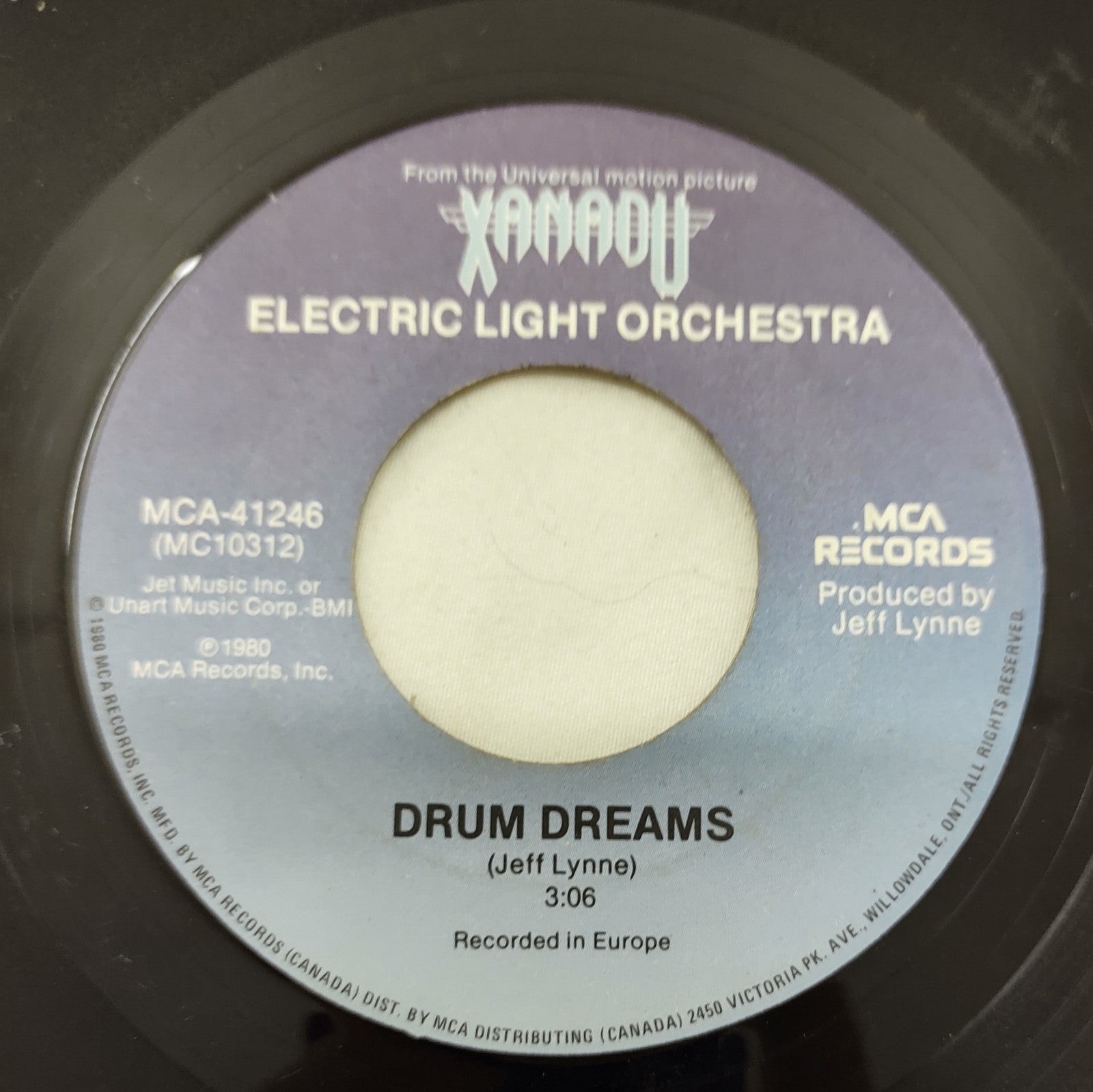 Electric Light Orchestra – I’m Alive 7” MCA 41246 Canada 1980 Xanadu OST