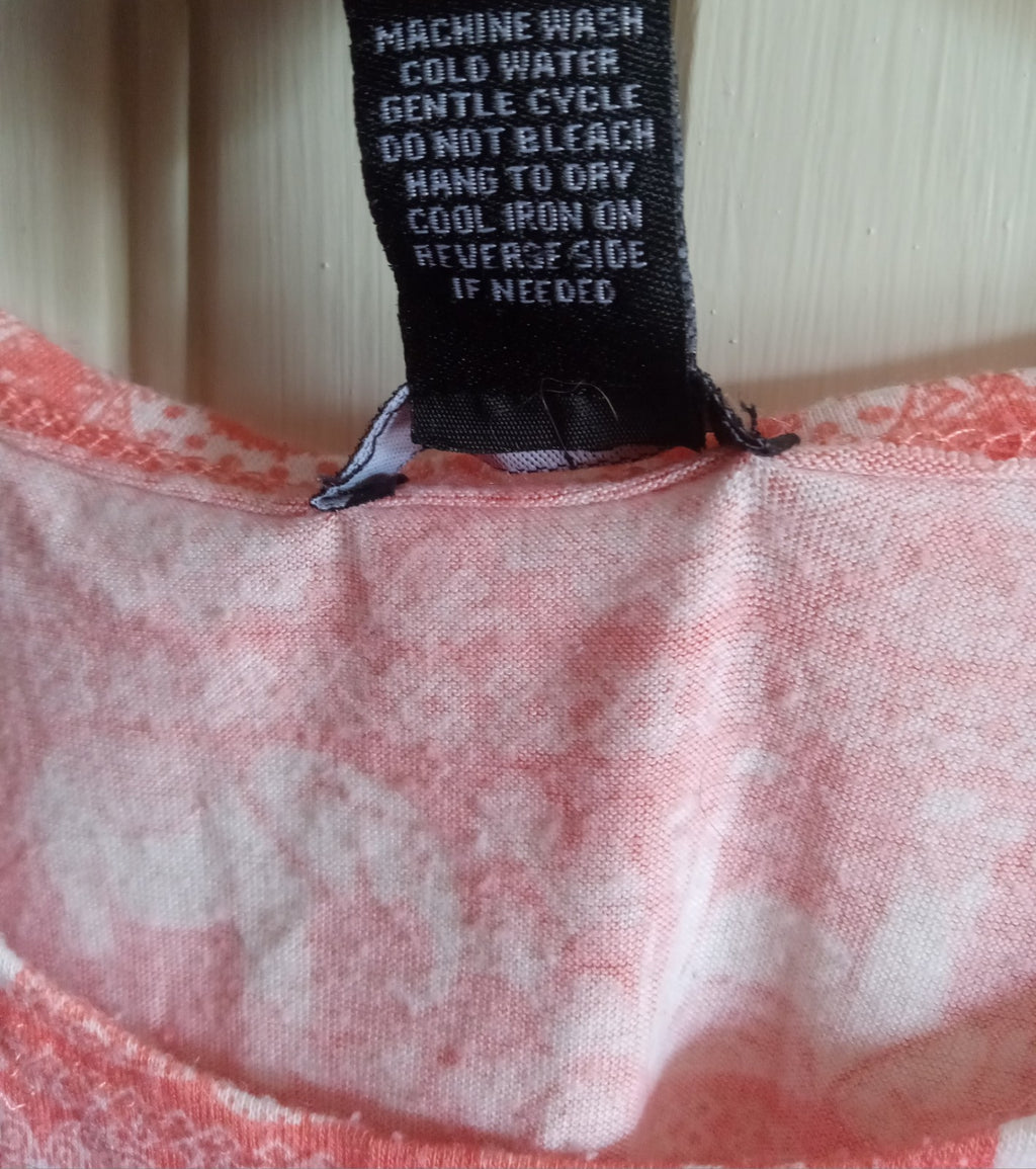 Rue21 Elephant Graphic Tank Top Sleeveless Boho Festival Casual Women’s Size L