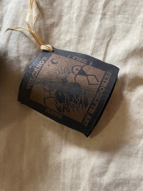 Handmade Petroglyph Clay Pot – Artisan Crafted Unique Home Decor Piece