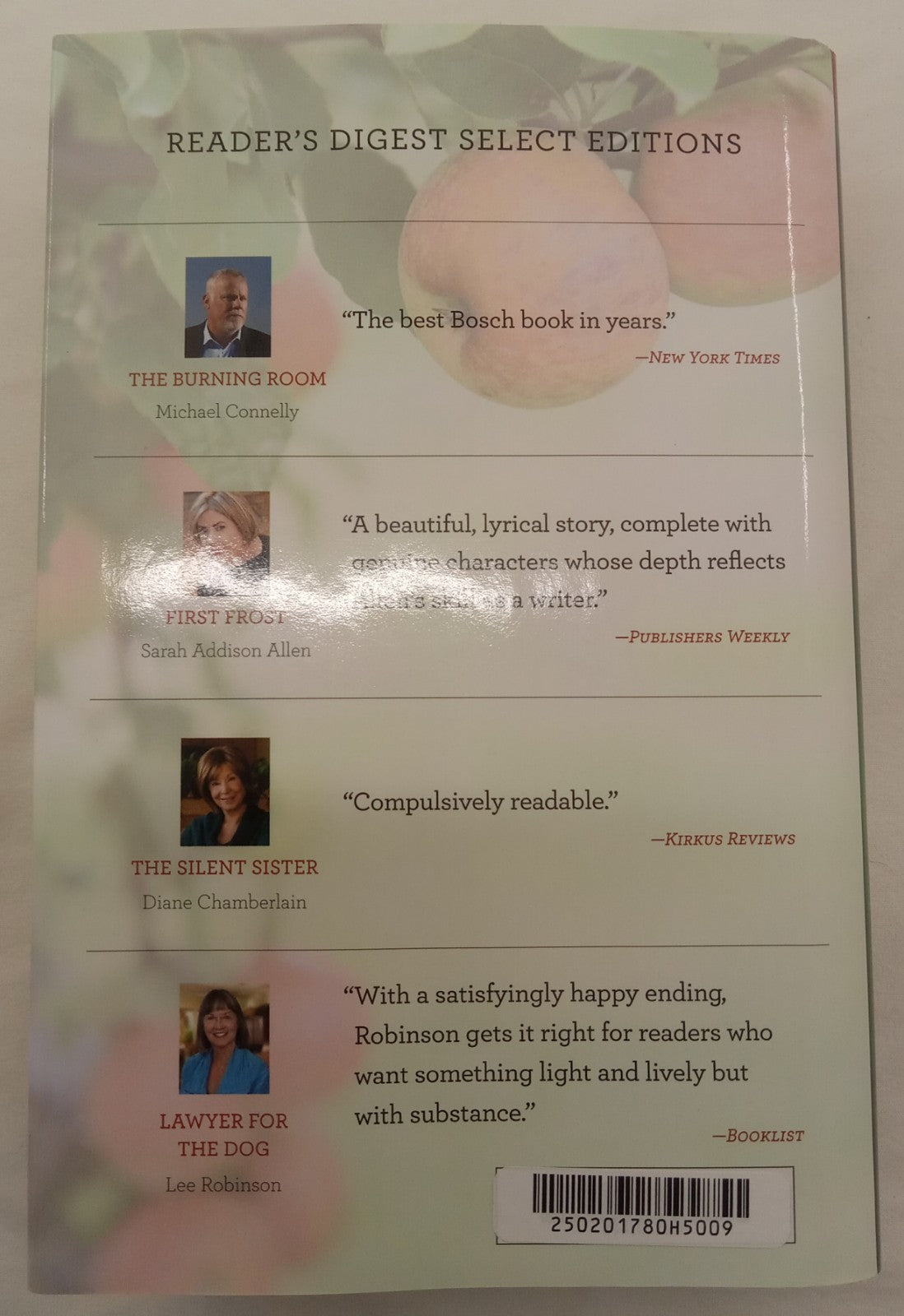 Reader's Digest Select Editions Hardcover Dust Jacket Volume 5, 2015