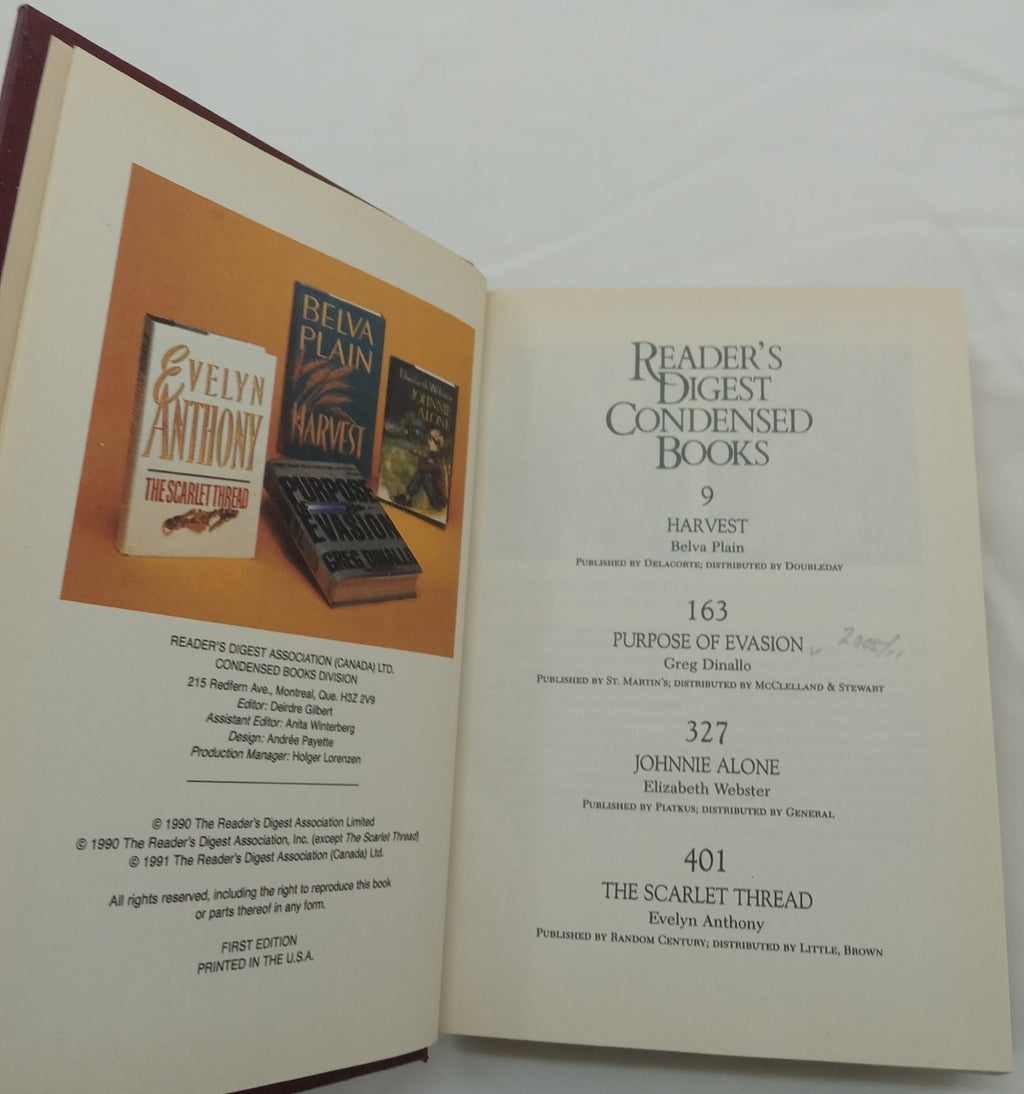 RD Sel Ed HC Vol 1 1991 | Vtg 1st Ed Leather Gilt NM Condensed Anthology