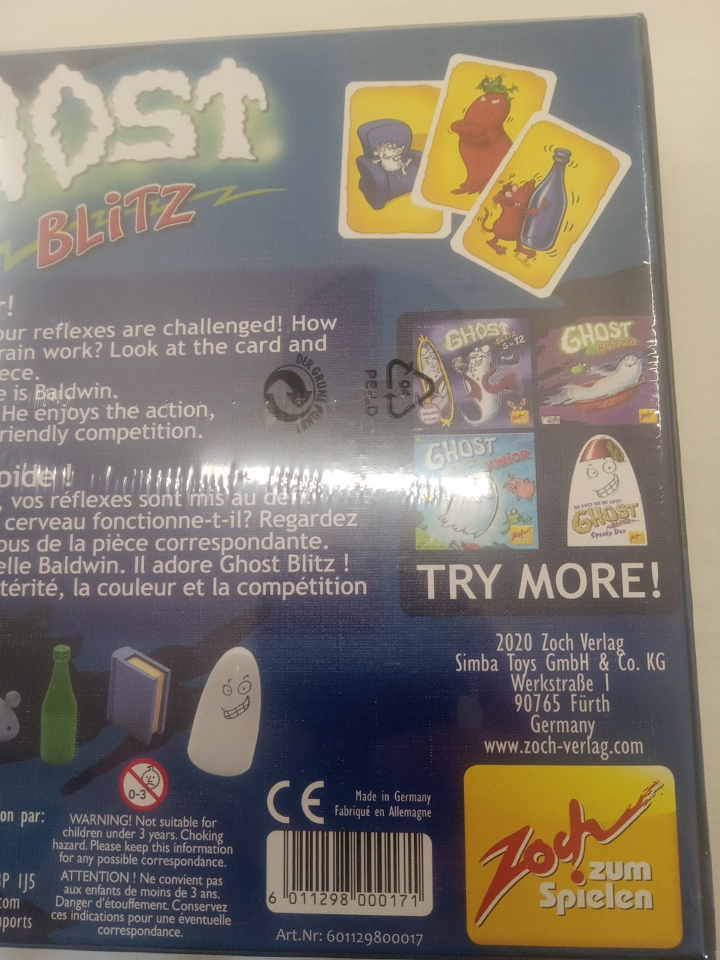 Ghost Blitz Fast Shape & Colour Recognition Game – Fun Family Game Night