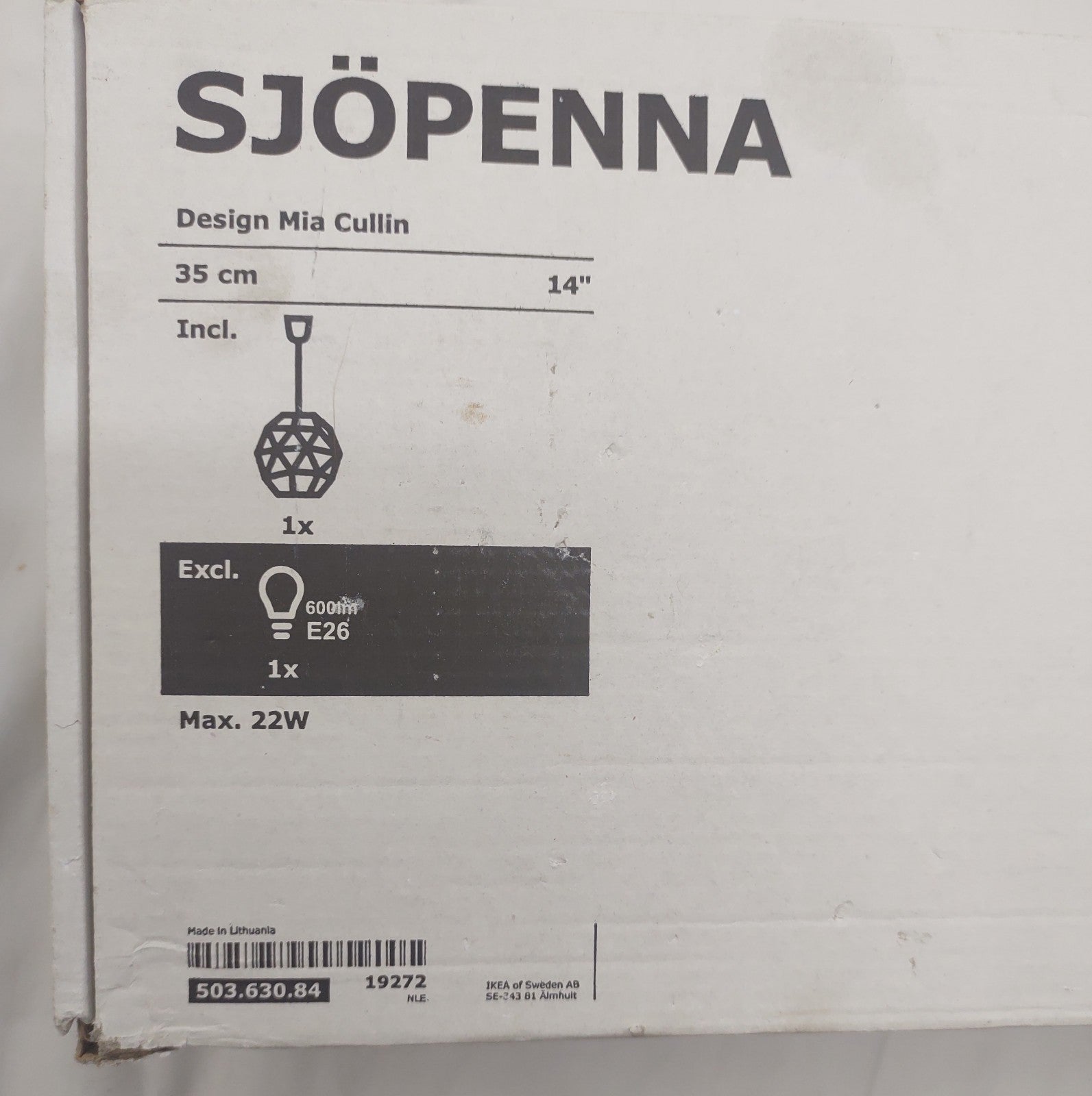 IKEA SJÖPENNA Ceiling Light by Mia Cullin – Modern Scandinavian Design