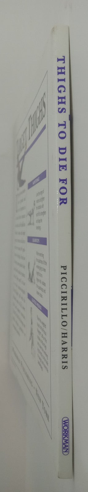 Thighs to Die For by Ann Piccirillo & Ruth Harris – VG+ Comedy Mystery