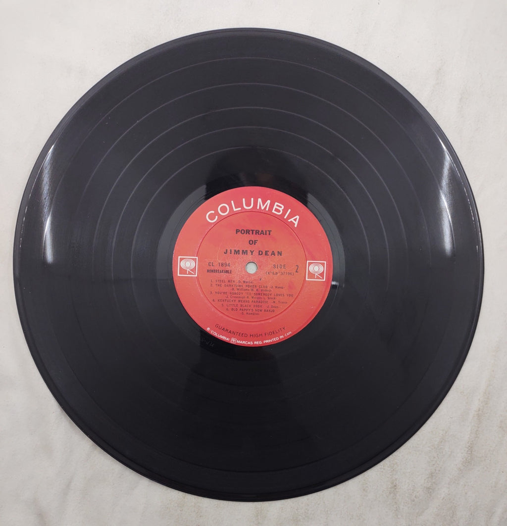 Jimmy Dean – Portrait of Jimmy Dean LP Columbia CL-1894 Mono Canada