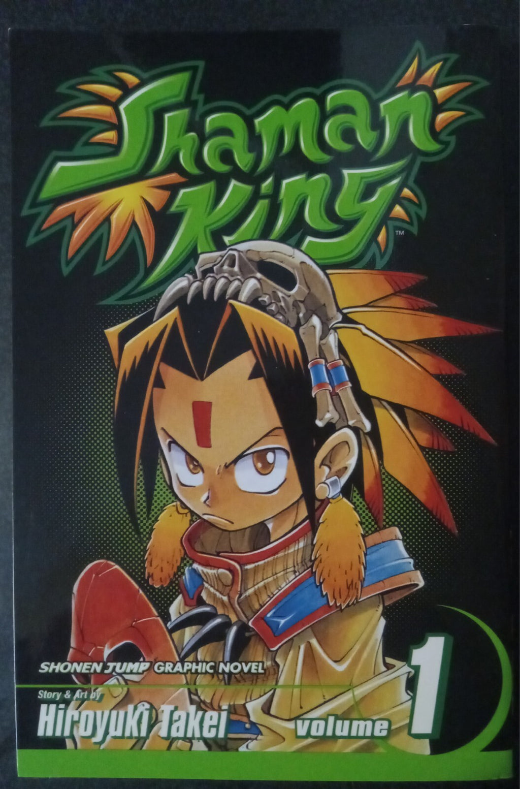 Shaman King Vol 1 by Hiroyuki Takei – Viz Manga PB VG+