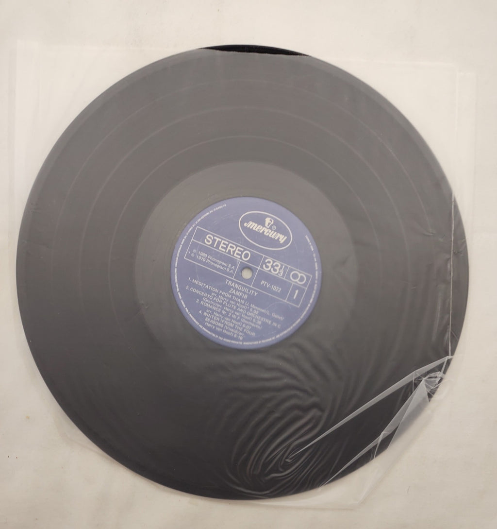 Zamfir - Tranquility LP Mercury PTV-1022 Europe Stereo Blue Label Pan Flute