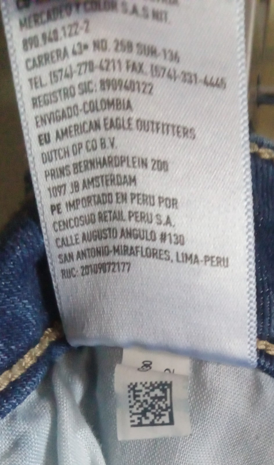 American Eagle Super Stretch Jeans – Women's Size 12, Dark Wash Denim