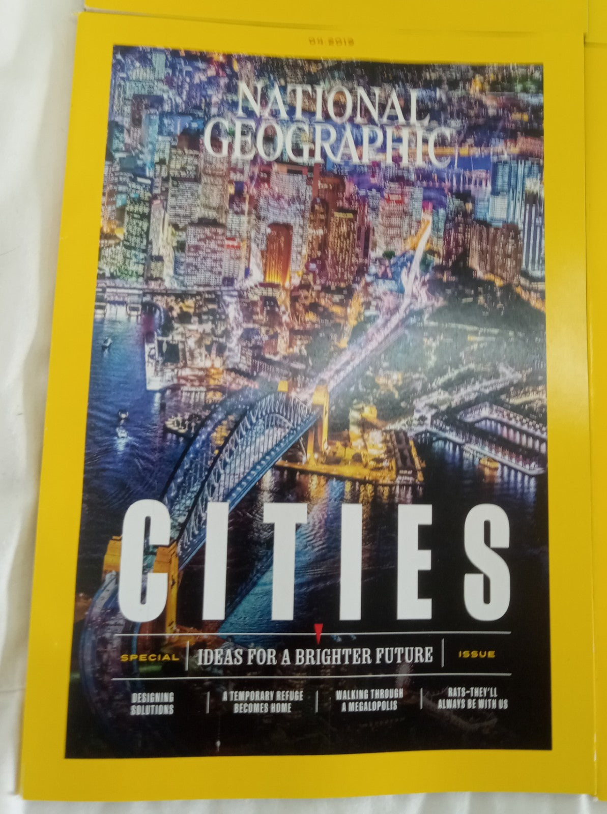 National Geographic Jan–June 2019 VG+ | Faux Leatherette Case | 6 Mags