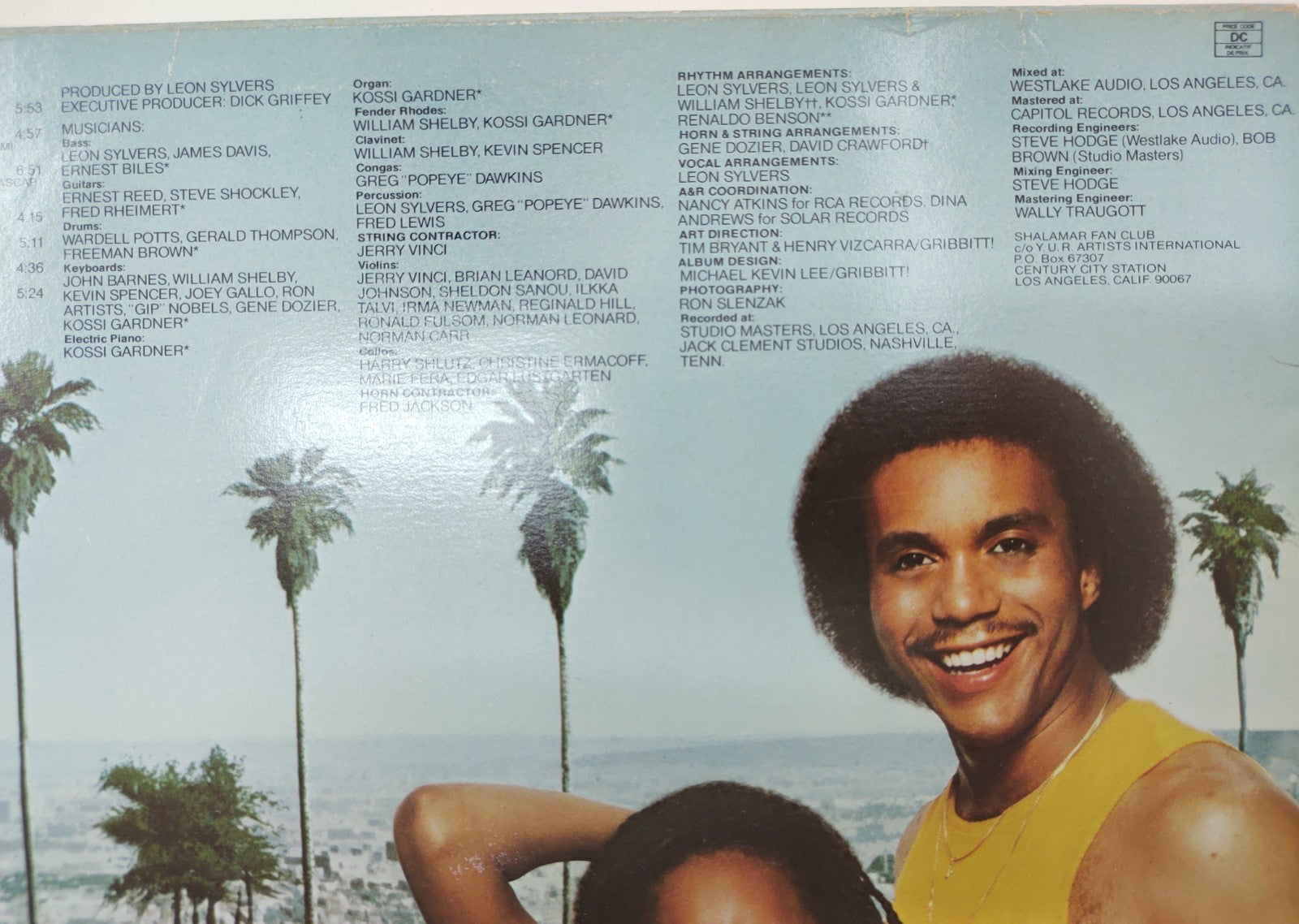 Shalamar – Big Fun (1979) Vinyl LP Disco Funk Classic Soul Dance Groove