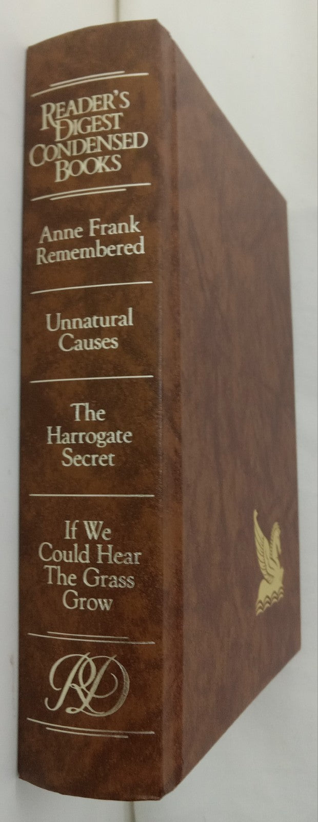 1989 Reader's Digest Condensed 1st Ed HC Leather Gilt Vtg NM Classic