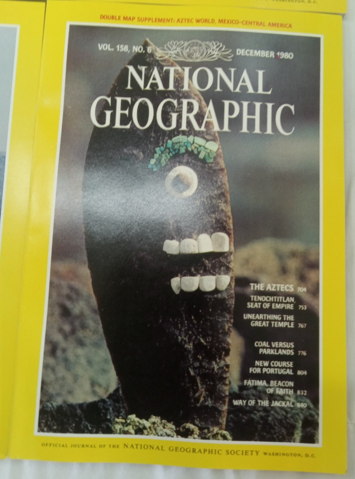 National Geographic Jul–Dec 1980 | Vintage 6-Issue Set | VG+ w/ Slipcase