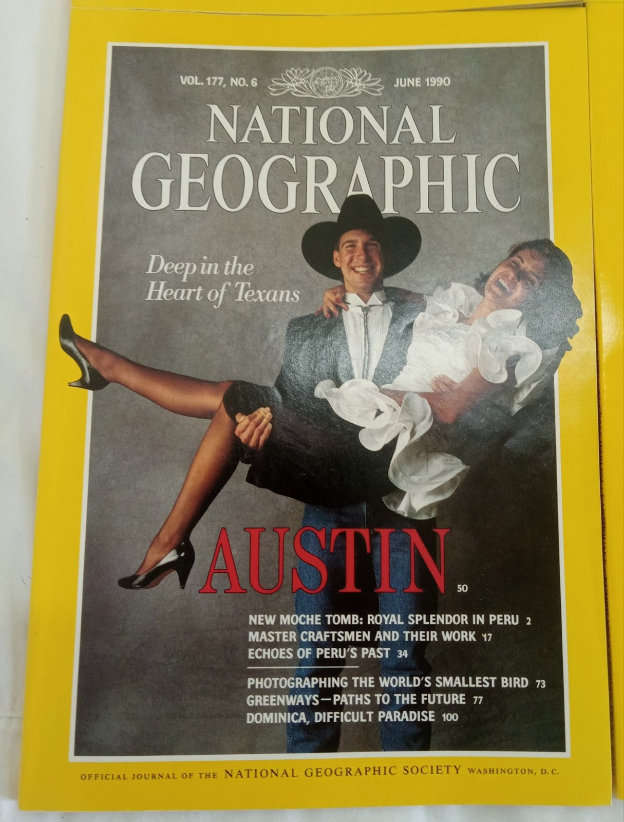 Nat Geo Magazines With Slipcover Jan To June 1990