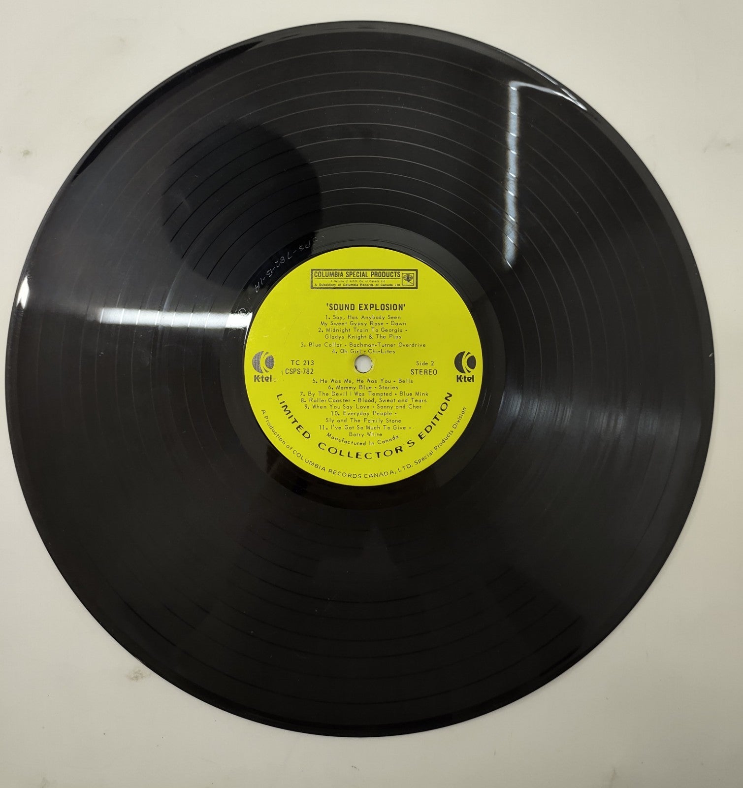 Sound Explosion (1973) Vinyl LP – 22 Original Hits & Stars Pop Rock