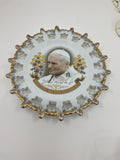 Pope John Paul II 1984 Canada Visit Plate Commemorative Porcelain Vatican