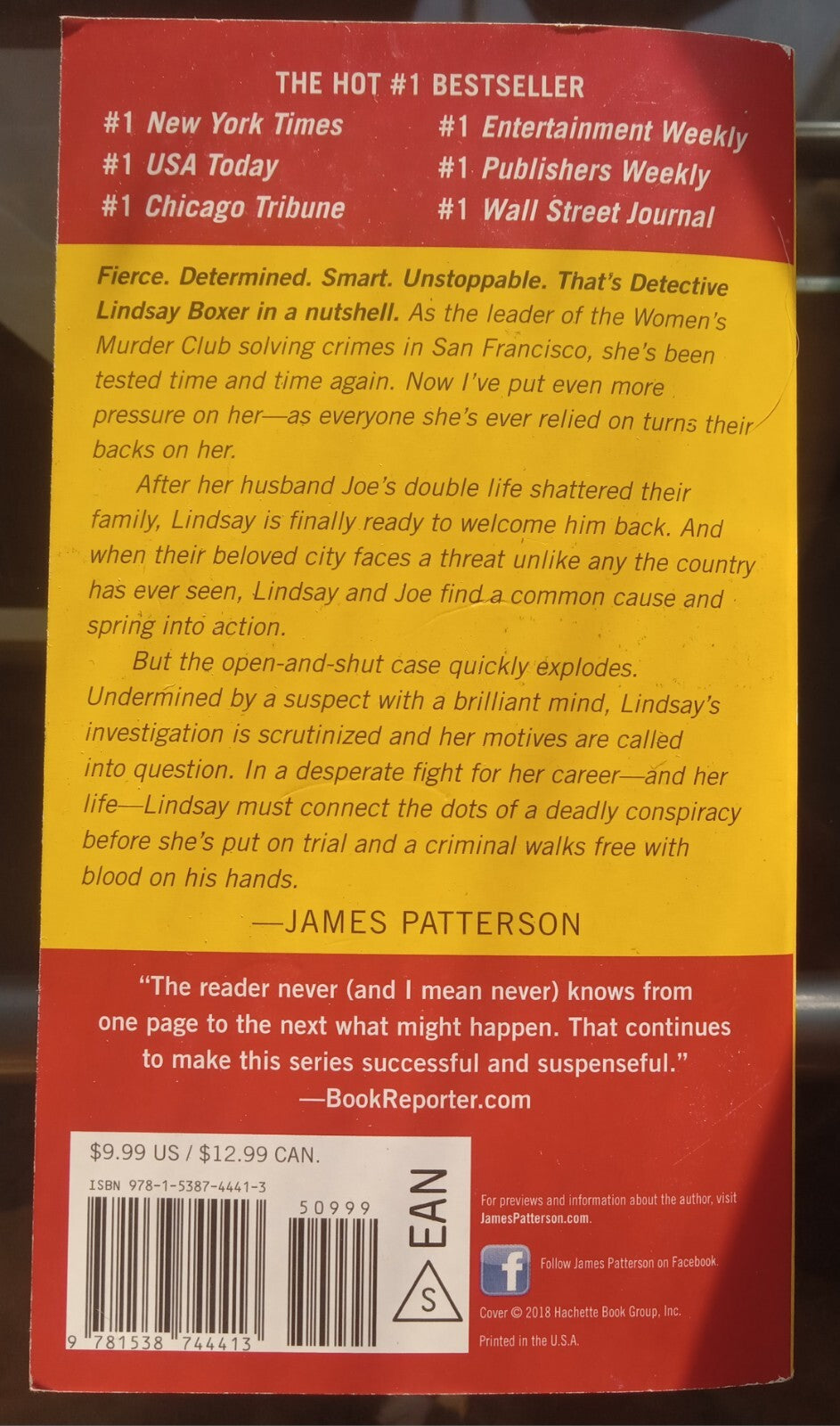 The 16th Seduction by J. Patterson & M. Paetro – PB Women’s Murder Club Thriller