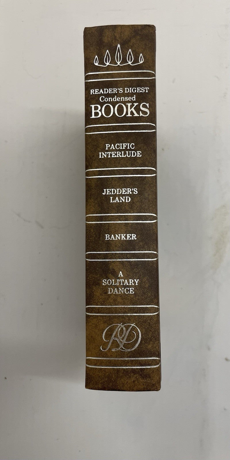 1983 Reader's Digest Condensed 1st Ed HC Leather Gilt Vtg NM Anthology