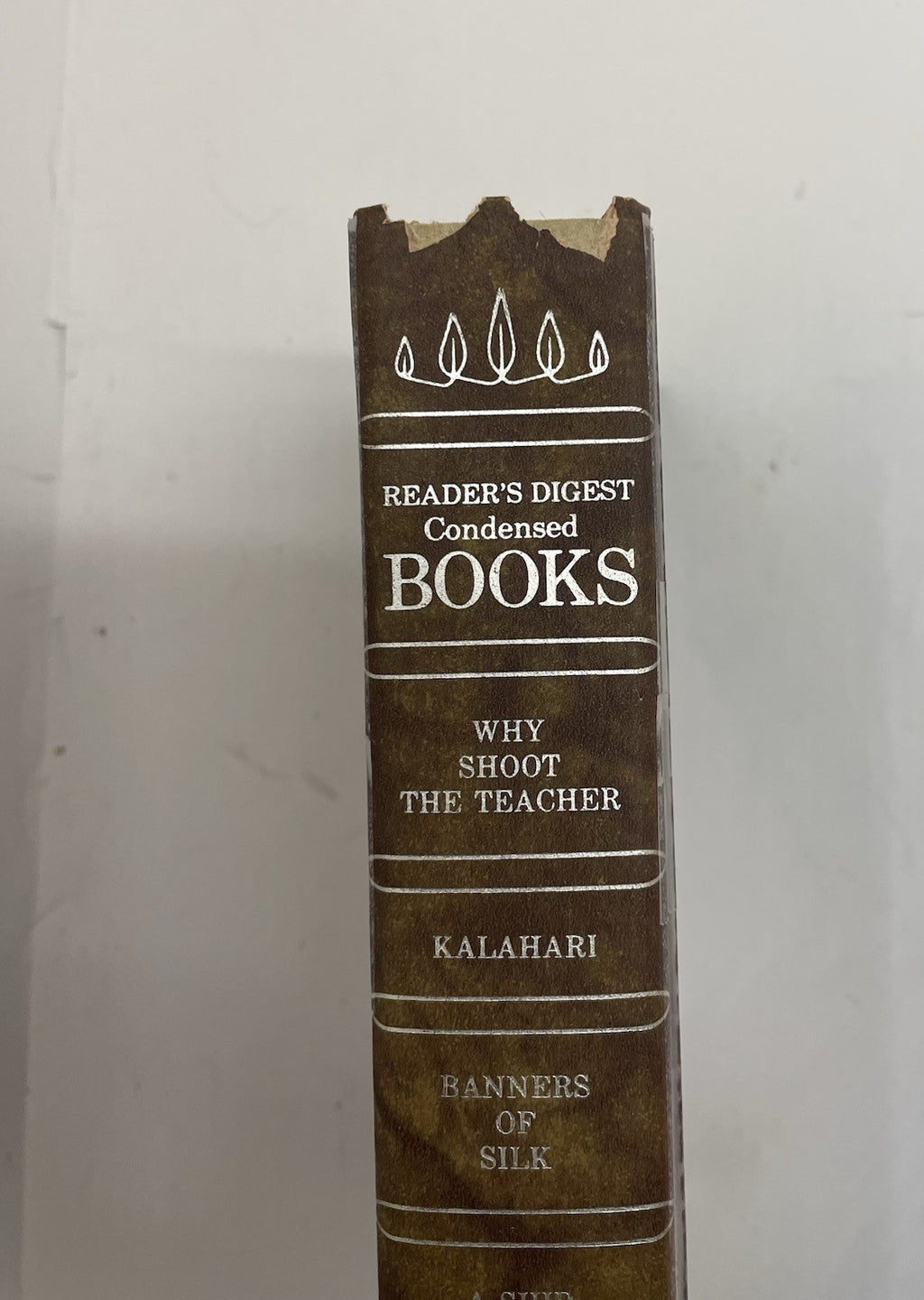 1981 Reader's Digest Condensed 1st Ed HC Leather Gilt Vtg NM Collectible