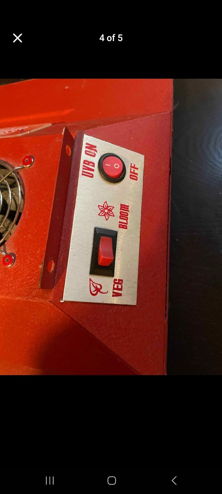 SolarStorm 440 LED Grow Light with UVB Bulbs – Power‑Efficient Indoor Gardening