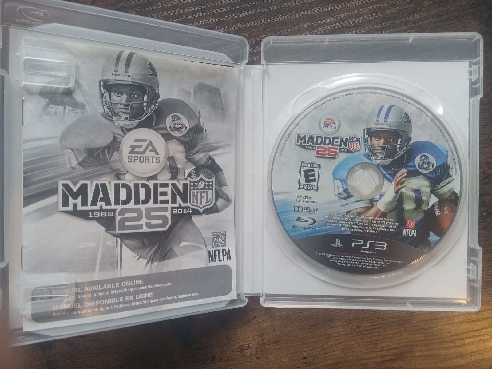 Madden NFL 25 PS3 EA Sports Football Game - Tested & Working